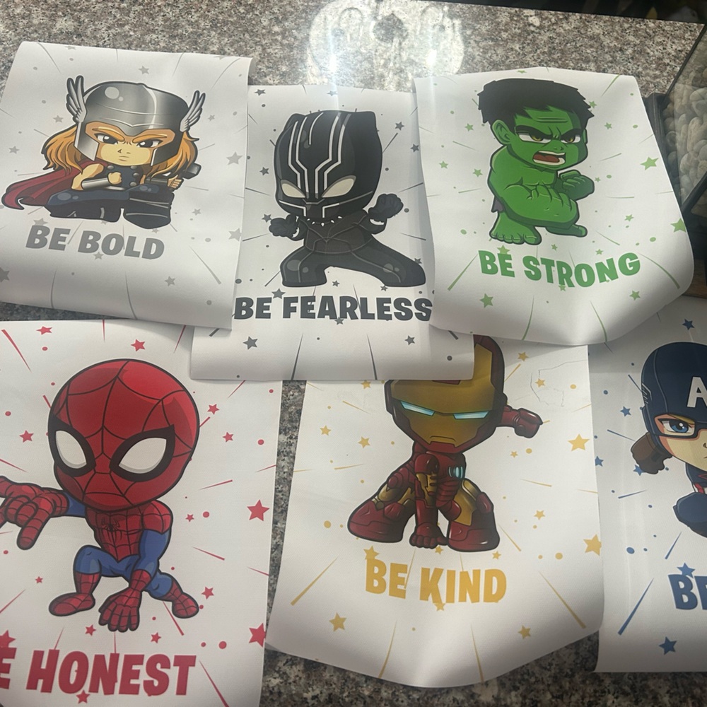 Marvel Kids/Classroom Posters